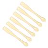 6pcs Electroplating Cream Spoon Makeup Spoons Tool Face Cream Applicator Facial Mask Scoop Face Tool Facial Scoop Makeup Mask Applicator view 1