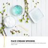 6pcs Electroplating Cream Spoon Makeup Spoons Tool Face Cream Applicator Facial Mask Scoop Face Tool Facial Scoop Makeup Mask Applicator view 3