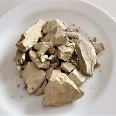 100% Natural JadiBooti Multani Mitti Fuller's Earth Volcanic Clay Chunks - 100 gm