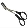 HOME-X Eyebrow Scissors, Stainless Steel Eyebrow Trimmer, Eyebrow-Shaping Tool, Small Trimming Scissors for Grooming view 1