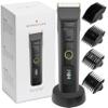 Brio Beardscape V2 Beard Trimmer for Men Professional with Low Friction Ceramic Blade, Cordless Professional Hair Trimmer for Barbers with 4 Hrs of Long Battery Timing, Ideal for Beard & Body (Black) view 1