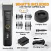 Brio Beardscape V2 Beard Trimmer for Men Professional with Low Friction Ceramic Blade, Cordless Professional Hair Trimmer for Barbers with 4 Hrs of Long Battery Timing, Ideal for Beard & Body (Black) view 2