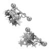 2pcs Pentagram Dangle Breast Rings Body Piercing Jewelry Papilla Studs for Women view 4