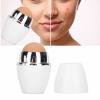 Beauty Oil-Absorbing Volcanic Stone Roller, Portable Skincare Tool Reusable Rolling Stone, Promote Cell Metabolism Face Cleaning Pore Massage Ball(White) view 1