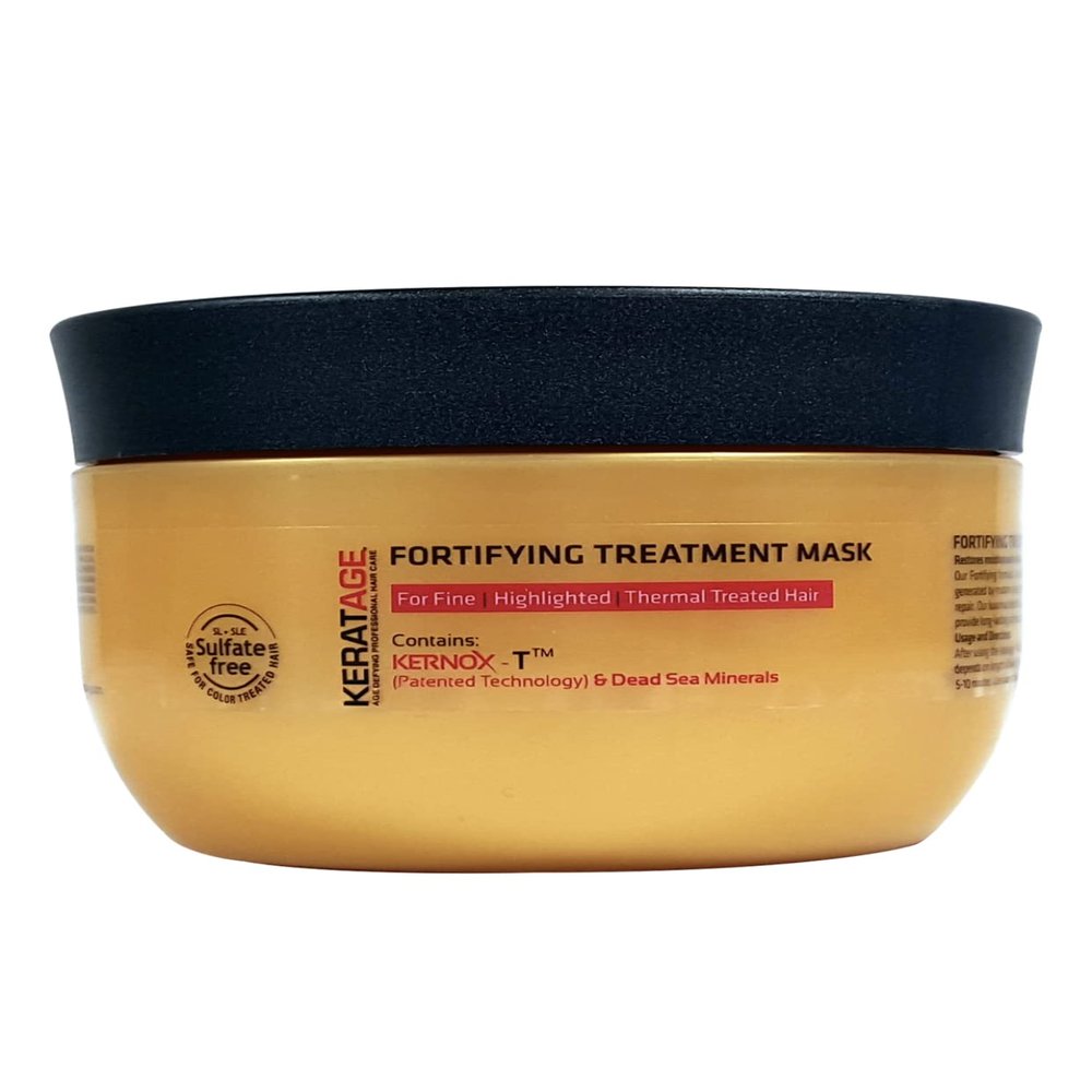 Keratage Fine- Highlighted Hair - Thermal Treated Hair, Sulfate Free Products (Treatment Mask)
