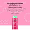 b.fresh Exfoliating Body Wash | You're One In A Melon Revitalizing Shower Gel For Women & Men - Bodywash Enhanced With Exfoliating Fruit Enzymes, Smells Like Deliciously Fruity Watermelon, 16 Fl Oz view 3