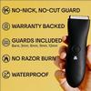 MERIDIAN - The Starter Package - Original Electric Body & Pubic Hair Trimmer Set, 1 Replacement Blade, Waterproof, Rechargeable for Men and Women, Onyx view 2