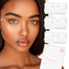 STARRY FRECKLES Set of 10 Premium Waterproof Metallic Foil Temporary Flash Tattoos - Party Favors, Temporary Tattoos, Freckles, Star Tattoos, Face Jewels view 1