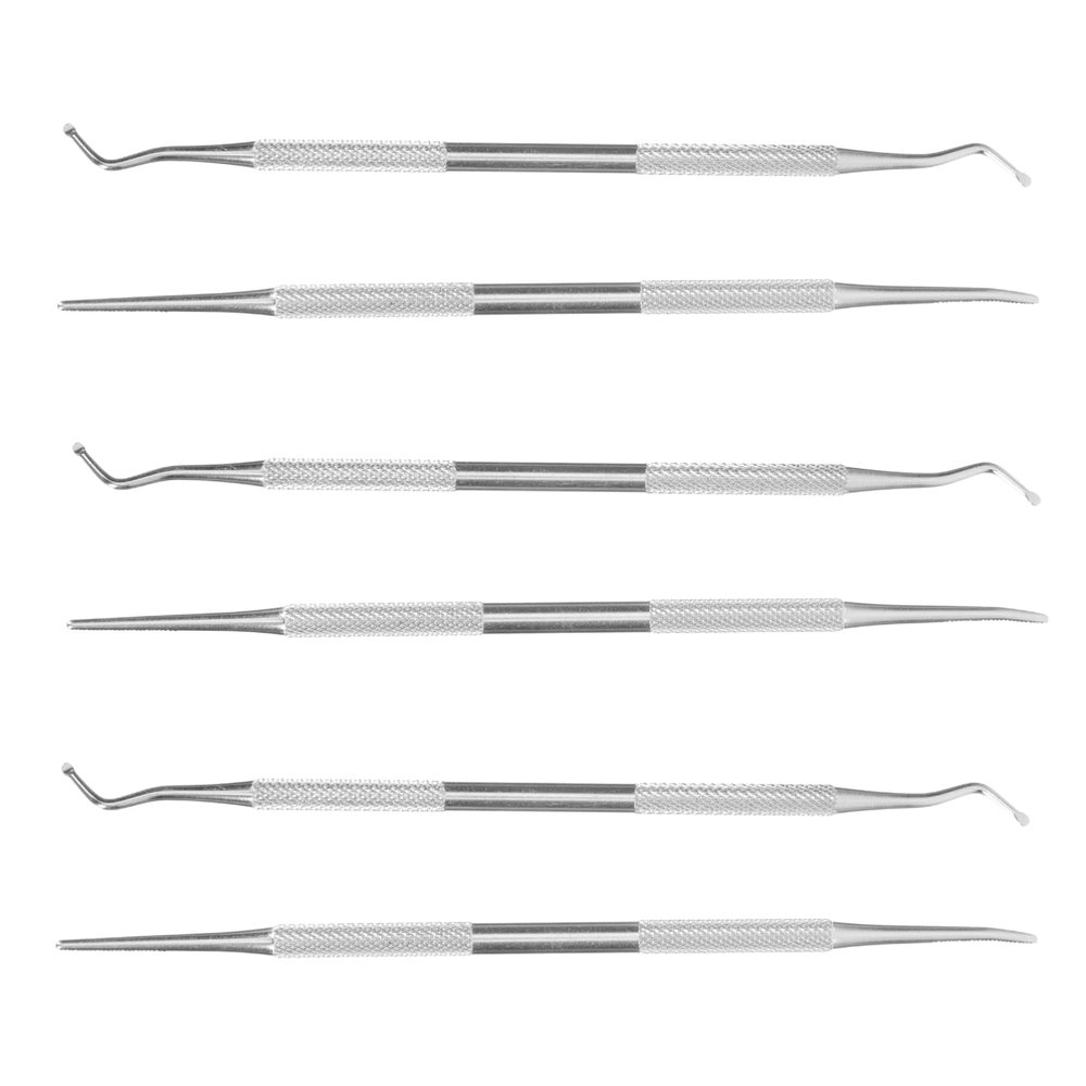 Beaupretty 6pcs Ingrown Cleanup Cleaning Kits Stainless Cleaner Toenail File Tool Ingrown Toenail Clipper Manicure Cleaning Tools Pedicure Tools Large Ingrown Nails Stainless Steel