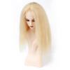 Haoke 613 Lace Front Wig Human Hair 150% Density Kinky Straight 613 Blonde Lace Front Wig Human Hair Long Yaki Straight Wig For Black Women 13x4 Middle Part Lace Wig12inch view 2