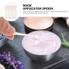 Healifty 6pcs Reusable Cosmetic Spoons Durable Facial Cream Applicators for Skincare Lotions Masks Easy Clean Beauty Tools for Creams and Lotions view 2