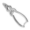 By MILLY High Carbon Steel Professional Nail Clippers for Seniors & Podiatrist Toenail Clippers | Hammer Forged to Trim Thick or Hard Toenails | Heavy Duty Toenail Clippers for Thick Toenails (Silver) view 1