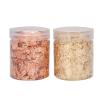 2pcs 5g DIY Gold Flakes Nail Art Decoration Gold Foil for Manicure Painting Jewelry Crafts Making Accessory (Copper + Brass) view 1