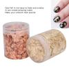 2pcs 5g DIY Gold Flakes Nail Art Decoration Gold Foil for Manicure Painting Jewelry Crafts Making Accessory (Copper + Brass) view 3