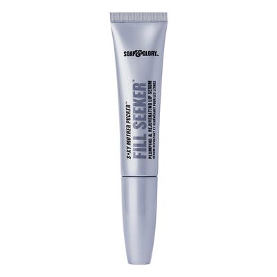 Soap & Glory Sexy Mother Pucker Fill Seeker Lip Plumper Gloss - Plumping Lip Gloss for Smooth & Moisturized Feel - Rejuvenating Serum with Long-Lasting Hydration (0.5 fl oz)