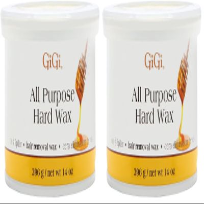 GiGi All Purpose Hard Wax , 14 Ounce (Pack of 2)