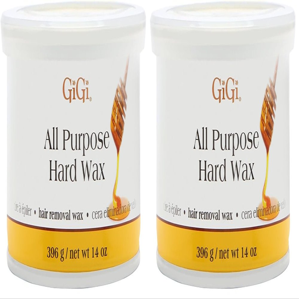 GiGi All Purpose Hard Wax , 14 Ounce (Pack of 2)