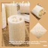Cabilock 2pcs Natural Loofah Bath Towel Exfoliating Scrubbing Tool for Skin Cleaning Soft and Comfortable Shower Back Scrubber for Bathing and Massage view 4