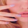 ohora Semi Cured Gel Nail Strips (N Shooting Star) - Purple, Glitter, Works with Any UV/LED Lamps, Salon-Quality, Long Lasting, Easy to Apply & Remove - Includes 2 Prep Pads, Nail File & Wooden Stick view 4