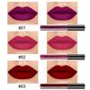 AMY'S DIARY 3Pcs Dark Red Purple Matte Liquid Lipstick Sets, Matte Lipstick Lip Stain Long Lasting 24 Waterproof Lip Gloss Gift Set Matt Lipsticks Set for Women Lippies (Set01) view 2