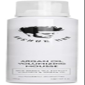 Avenue Man Argan Oil Mousse - Thickening & Volumizing Mousse for Men - Strong Hold, Frizz Control & Humidity Resistance - Herbal-Infused Mens Hair Foam - Long-Lasting Hair Mousse for Men (6.0 oz)