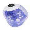 HoMedics Salt-N-Soak Footbath with Heat Boost and Soaking Salt Starter Kit, 4 Soothing Massage Rollers, Toe-Touch Controls, Splash Guard, Bubble, Vibration Massage, Bath Salt Dispenser, LED Display view 1