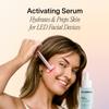 Solawave Renew Complex Red Light Therapy Activation Serum for Face & Neck | Pairs with LED Facial Wand Device | Hydrates & Plumps the Skin | Blue Tansy, Aloe Vera, Hyaluronic Acid (3 Pack - 1 Oz) view 2