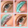 Eyelash Perm Eyebrow Lamination 2 in 1 Kit Easy DIY at Home 5 Minutes Curl Lift Long-Lasting a Month Professional Tool Make Lash and Brow More Volume 6 Weeks (2 1-Lash kit), Black view 2