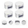 Beaupretty 4pcs Mirror Fixing Clips Punch Glass Fixing Clamps Practical Zinc Alloy Mirror Fixators Silver for Home Indoor Use view 4