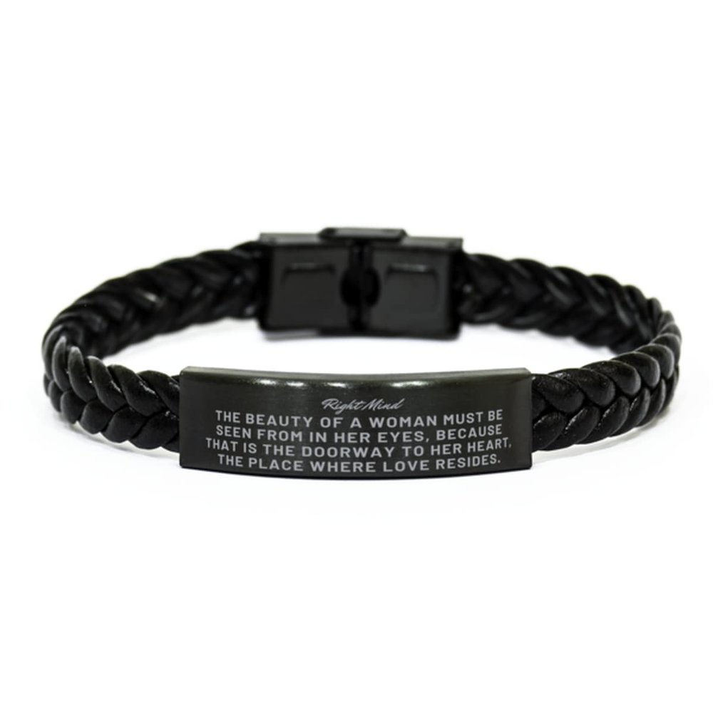 Beauty must to be seen ti her eyes Bracelet, for women, daughter, friends | Mindset of beauty, Beauty Quotes, Rise Beauty Self Esteem, Confidence in your beauty, physical Self esteem, Beauty