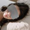 1pc Sleep Mask Sleeping Eyeshade Sleeping Eye Masks for Women Men Eye Cover for Sleeping Silk Eye Mask Sleeping Eye Cover Sleepingmask Cotton Big Blindfold Travel Strip view 2