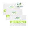 ECO Amenities Aloe Vera & Vitamin E Facial Washing Packets - 180 Count Bulk Makeup Remover Wipes - Hotel-Quality & Travel-Friendly Face Wipes Individually Wrapped view 2