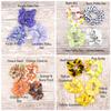 Print Fabric Scrunchies-Over 50 Colors To Choose From (Paper Lanter) view 3