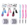 14 Pc Eyelash Set, 3 in 1 Eyelash Curler with Comb & Brush, Refill Pads & Applicator Tool view 1