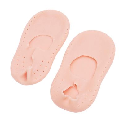 EXCEART 1pair Elastic Boat Socks for Men Women Breathable for Water Sports Home Use Lightweight Skin Color