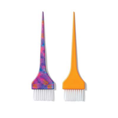 Salon Care Patterned Tint Brushes 2 ct