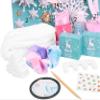 BRUBAKER Cosmetics Beauty Advent Calendar 24 Body Care Products & Spa Accessories - The XXL Wellness Christmas Calendar for Women and Girls - Mint Blue view 4