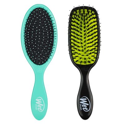 Wet Brush Aqua + Shine Enhancer For Frizzy Hair (Black)