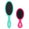 Wet Brush Original Detangler Hair Brush And Mini Detangler Bundle - Aqua And Pink view 1