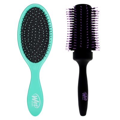 Aqua + Round Brush (Fine)