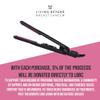 HAI Gold Convertable Professional Flat Iron - Adjustable Temperature up to 450F & Style Prime Professional Heat Protection Spray, 8 fl. oz. view 4