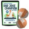 Dad Joke Champion Bath Bombs Congratulations Fake Award Dad Joke Gifts Fathers Day from Kids Stocking Stuffers for Dads Grandpa Gifts Stepdad Present Ideas view 2
