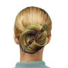 Set of 3 JCGY Alligator Hair Clips Designed with U Underclip for Thinner Hair Duckbill Beakclips Firm Grip NM86110-3-3redU view 4