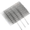 400 PCS Glitter Crystal Micro Applicator Brushes Disposable Eyelash Extension Microswab Mascara Wands Brush For Lash Remover Brush Tools (Crystal Black) view 1