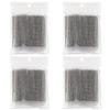 400 PCS Glitter Crystal Micro Applicator Brushes Disposable Eyelash Extension Microswab Mascara Wands Brush For Lash Remover Brush Tools (Crystal Black) view 2