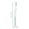 Beaupretty 2Pcs eyelash comb tool Eyelash Curlers eyebrow brush Portable Eyelash Brush makeup brushes folding tool eyelash applicator tool Makeup Supply comb abs modify view 2