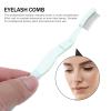 Beaupretty 2Pcs eyelash comb tool Eyelash Curlers eyebrow brush Portable Eyelash Brush makeup brushes folding tool eyelash applicator tool Makeup Supply comb abs modify view 3