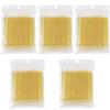 500 PCS Crystal Disposable Micro Applicators Brush,Eyelash Mascara Wands Microswabs For Eyelash Extension (Gold) view 1