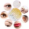 400 Pcs Glitter Crystal Micro Applicator Brushes Disposable Eyelash Extension Microswab Mascara Wands Brush For Lash Remover Brush Tools (Gold) view 4