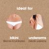 Nad's Professional Salon Quality Microwaveable Hard Stripless Eco Bikini Wax, Plastic-Free Vegan Formula Includes 100g Wax & Wooden Spatula view 4
